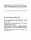 Complementación de la intuición con el estudio sistemático.