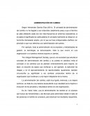 Administraciòn de cambio. Modelo del proceso de cambio