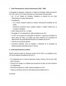 Corte Permanente de Justicia Internacional.