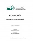 ENSAYO MODELOS DE COMPETENCIA