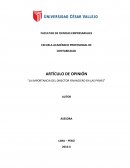 LA IMPORTANCIA DEL DIRECTOR FINANCIERO EN LAS MYPES