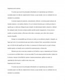 Importancia de la lectura