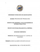 REPORTE PARA OBTENER EL TITULO DE INGENIERO EN SISTEMAS PRODUCTIVOS.