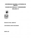 Biología genética. Mendel y el origen de la genetica
