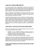 ¿Qué es el amor químicamente?