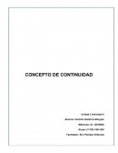 Continuidad y discontinuidad en una función