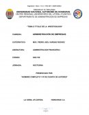 Administración de empresas