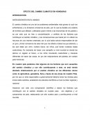 Cambio climatico y sus efectos.