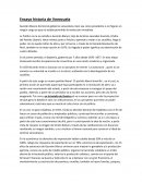 Contaminacion del agua Ensayo historia de Venezuela