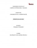 COMERCIO INTERNACIONAL Y ADUANAS.“REPORTE DE LECUTURA”