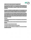 Comunicación lingüística y no lingüística..