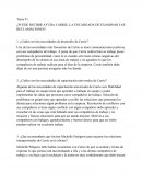 Tarea #1 ¿PUEDE RECIBIR AYUDA CARRIE, LA ENCARGADA DE EXAMINAR LAS RECLAMACIONES?