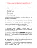 Globalizacion. ¿por qué decimos que se analiza como problemática social contemporánea?