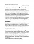 El papel de la auditoría interna en la gestión de riesgos en toda la empresa