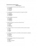 EXAMEN SEMESTRAL BIOLOGÍA MODERNA