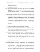 Trabajo realizado en base al cortometraje documental “Los que esperan”