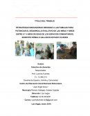 ESTRATEGIAS INNOVADORAS DIRIGIDAS A LAS FAMILIAS PARA POTENCIAR EL DESARROLLO EVOLUTIVO DE LAS NIÑAS Y NIÑOS ENTRE 0 Y 3 AÑOS DE EDAD DE LOS ESPACIOS COMUNITARIOS, MUNICIPIO RÓMULO GALLEGOS ESTADO COJEDES[pic 2][pic 3][pic 4]