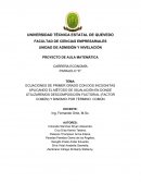 ECUACIONES DE PRIMER GRADO CON DOS INCOGNITAS APLICANDO EL MÉTODO DE IGUALACIÓN EN DONDE UTILIZAREMOS DESCOMPOSICIÓN FACTORIAL