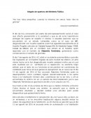 Alegato de apertura del Ministerio Público