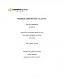 Identifica adecuadamente cada una de las acciones y medidas aplicadas en el proceso administrativo con su correspondiente proceso.