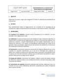 Determinar los pasos a seguir para asegurarle al cliente la calidad de los resultados de las calibraciones