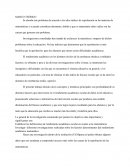 Se aborda este problema de acuerdo a los altos índices de reprobación en las materias de matemáticas y se puede considerar alarmante, debido a que es importante saber cuáles son las causas que generan este problema.