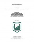 CARACTERISTICAS DEL FLUJO SOBRE VERTEDERO DE CRESTA AGUDA