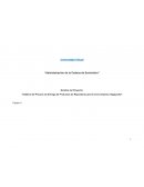 Análisis del proceso de entrega de productos de repostería para la micro-empresa Happycake