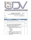 Programa del costo de ventas