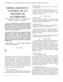 UN MODELAMIENTO Y CONTROL DE UN SISTEMA DE ALUMBRADO
