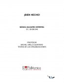 El propósito de este ensayo es presentar un breve análisis de la teoría aplicada en el Libro BIEN HECHO, donde encontramos un maravilloso método para lograr una actitud positiva frente a relaciones en el ámbito laboral, personal y familiar.