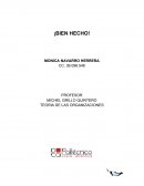 El propósito de este ensayo es presentar un breve análisis de la teoría aplicada en el Libro BIEN HECHO, donde encontramos un maravilloso método para lograr una actitud positiva frente a relaciones en el ámbito laboral, personal y familiar.