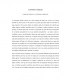 ECONOMIA FAMILIAR ¿COMO SE MANEJA LA ECONOMIA FAMILIAR?