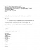 CAPACITACION EN MATERIA DE PREVENCION COMO ESTRATEGIA PARA LA DISMINUCION DE LOS RIESGOS LOCALES A LA COMUNIDAD DEL PARCELAMIENTO “JOSE FELIX RIBAS” ANTE SITUACIONES DE DESASTRES Y EVENTOS ADVERSOS.