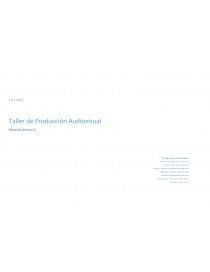 Formato de protocolo de producción para un Programa de TV (Cocina).. Página 1