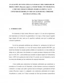 EVALUACIÓN DE NUEVE LÍNEAS AVANZADAS Y DOS VARIEDADES DE FRIJOL COMÚN (Phaseolus vulgaris L.)