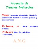 ¿Qué es el desorden alimenticio?