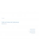 Formato de protocolo de producción para un Programa de TV (Cocina).