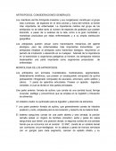 ARTROPODOS, CONSIDERACIONES GENERALES..