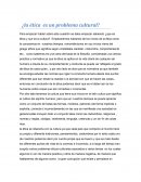 La etica como un problema moral.