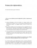 La protección diplomática, como bien de define en el manual