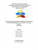 EFECTOS NEGATIVOS DE LAS MODAS Y TENDENCIAS EN ADOLESCENTES EN EDADES COMPRENDIDAS DE 14 A 17 AÑOS DE U.E.P“YUNAIRA MANZANO”