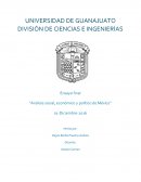 Análisis social, económico y político de México