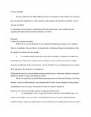 En esta Explicación de Platón habla de cómo el ser humano se hace frente a las creencias que otros quieren imponernos y como nosotros somos capaces de controlar si creemos o no en esto que nos dicen.