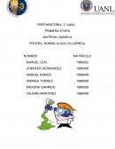 PREPARATORIA 3 UANL PRIMERA ETAPA MATERIA: QUIMICA