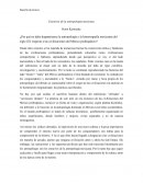 Extravios de la entropología mexicana.