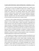 PLANIFICACIÓN ESTRATEGICA COMO CONTRIBUCIÓN AL DESARROLLO LOCAL