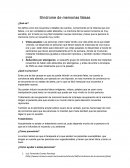 Sindorme de memorias falsas.