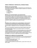 UNIDAD 3 MEDICION Y GESTION DE LA PRODUCTIVIDAD