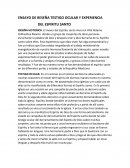 ENSAYO DE RESEÑA TESTIGO OCULAR Y EXPERIENCIA